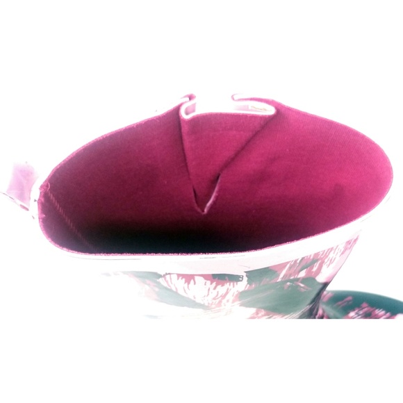 Women Rain Boots Cute 11" Mid-Calf Rubber , Garden - Picture 6 of 6